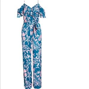 Lilly Pulitzer Emilea Cold Shoulder Jumpsuit